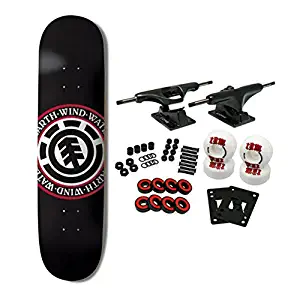 Element Skateboards Complete Skateboard Team Seal Black 8.0"