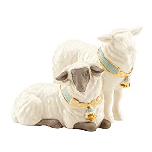 Lenox Pair of Sheep First Blessing Nativity Set by Lenox