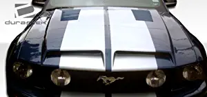 Duraflex ED-OWL-733 GT500 Hood - 1 Piece Body Kit - Compatible with Ford Mustang 2005-2009