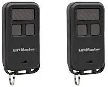 LiftMaster 890MAX Mini Key Chain Universal Remote 371LM, 971LM compatible (2)