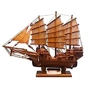 Traditional Chinese Junk Ship Model 42 cm