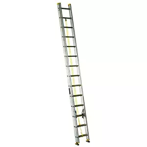 Louisville Ladder AE2228 Aluminum Extension Ladder 300-Pound Capacity, 28-Feet