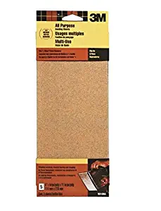 3M 9010NA 4.5-Inch by 11-Inch Power Sanding Sheets, Medium Grit, 5-pack