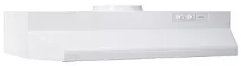 Broan 423601 ADA Capable Under-Cabinet Range Hood, 190 CFM 36-Inch, White