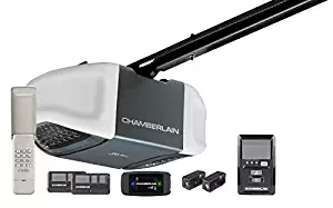 Chamberlain WD832KEVG Garage Door Opener, ½ HP, Ultra-Quiet Belt Drive Operation, Bundled with Chamberlain MyQ Internet Gateway for Smartphone Control