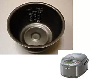 Zojirushi Original Replacement Nonstick Inner Cooking Pan for Zojirushi NP-HBC10 / NP-KAC10 5-Cup Rice Cooker