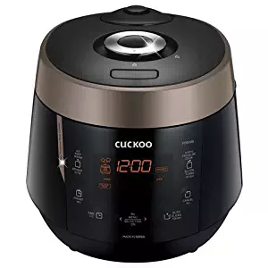 Cuckoo CRP-P0609S Rice Cooker 10.10 x 11.60 x 14.20" Black