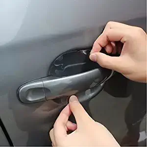 Universal Invisible Car Door Handle Paint Scratch Protector Sticker Protective Film, 12 Pack