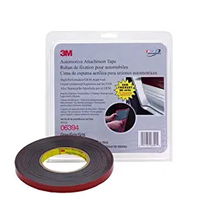 3M 06394 1/2" DOUBLE SIDED ATTACHMENT TAPE, Grey