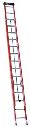 Louisville, L-3022-28PT, Extension Ladder, Fiberglass, 28 Ft, Ia