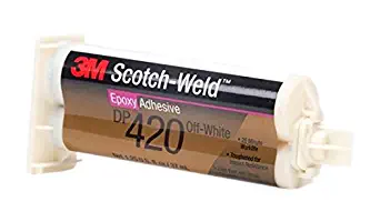 3M Scotch-Weld 021200822360 DP420 Off-White Epoxy Adhesive, 37 mL, 1.25 fl. oz.
