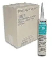 Dow Corning 1199 Silicone Glazing Sealant - Case of 12