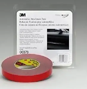 3M Company 6378 Automotive Attachment Tape 06378, Gray, 7/8" X 20 Yds, 30 mil