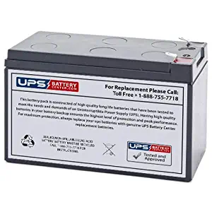 12V 8Ah F1 - Battery Replacement for LiftMaster LA400 Swing Gate Operator by UPSBatteryCenter