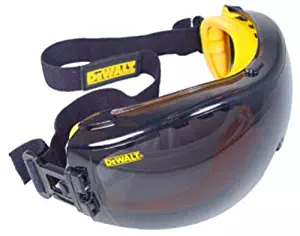 Dewalt DPG82-21 Concealer Smoke Anti-Fog Dual Mold Safety Goggle