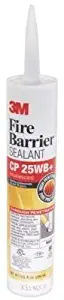 3M New Case (12) Cp25wb Premium Latex Fire Barrier Sealant Caulk 6763031