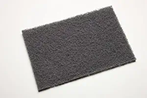 3M Scotch-Brite 7446 Non-Woven Silicon Carbide Blending Hand Pad - Medium Grade - 6 in Width x 9 in Length - 65056 [PRICE is per BOX]