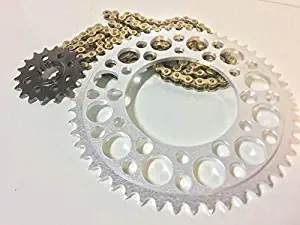 ex300 ex250 ex400 400 Ninja Ninja Kawasaki 415 Chain Sprocket kit Racing DID Front Rear 18-54