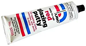 U.S. Chemical & Plastics H RED Glazing Putty Tube (USC-32035)