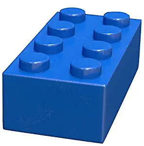 DreambuilderToy 2x4 Blue Building Bricks, Pack of 180, Building Blocks Alternative Option to Leading Brand 2x4( Blue)