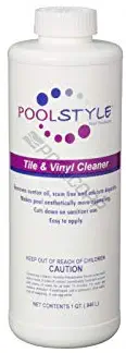 Pool Style Tile and Vinyl Cleaner 1 Qt. Bottle for Swimming Pools and Spas