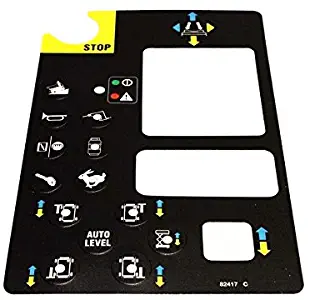 none-branded Platform Control Panel Decal 82417 82417GT 82417 C for Genie GS-2668 RT GS-3268 RT GS-3384 GS-3390 GS-4390 GS-5390