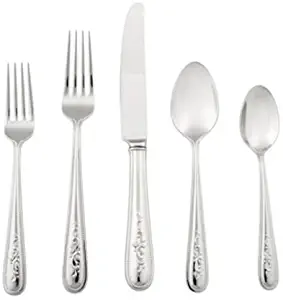 Lenox 853438 Lenxo Opal Innocence 20 Piece Flatware Set