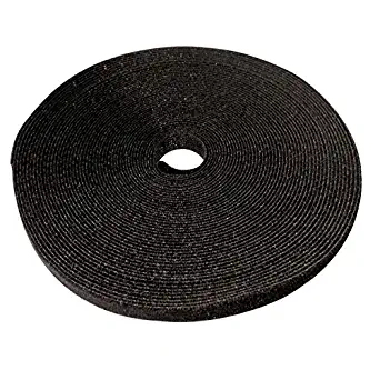 Eclipse Tools 902-035 Hook and Loop Tape, 1/2" Wide, 50' Roll, Black