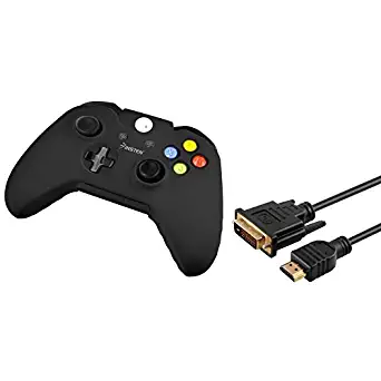 10 FT 3M Gold 24+1 HDMI Male To Male DVI-D Cable+Black Skin Case for xBox One