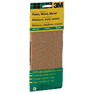 3M 9015 General Purpose Sandpaper Sheets, 3-2/3-Inch by 9-Inch, Fine Grit