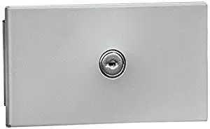 Salsbury Industries 1090AU Recessed Mounted USPS Access Key Keeper, Aluminum