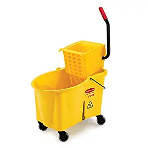 Rubbermaid FG618688YEL 44-qt WaveBrake Mopping System - Side Press, Foot Pedal, Yellow