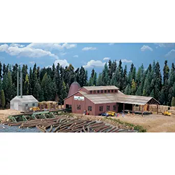 Walthers Cornerstone Series174 N Scale Mountain Lumber Co. Sawmill - Kit