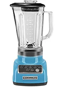 KitchenAid 5-Speed Blender RKSB1570CL, 56-Ounce, Crystal Blue (Renewed)