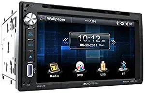 Soundstream VR-651B Double DIN Multimedia Source Unit with 6.5″ LCD Touch Screen/Bluetooth