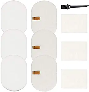 Revin-Sky Filters Kit Replacement Parts Compatible with Shark Rocket Powerhead Upright Vacuum AH400, AH401, AH452, AH452W, AH405, AH400C, AH401C