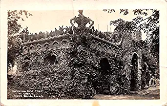North and East Front of Grotto West Bend, Iowa postcard