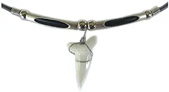Deluxe Hawaiian Shark Tooth Necklace - Large