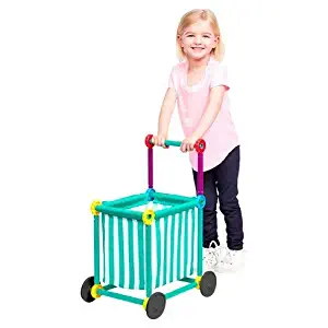 Antsy Pants Toy Shopping Cart | Market Kit | Fun, Imaginative, Build & Play for Kids & Parents