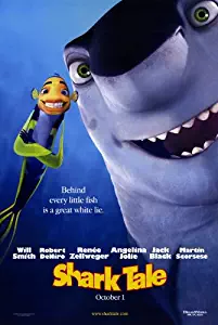 Shark Tale - Movie Poster - 11 x 17