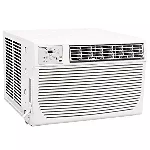 Koldfront WAC12001W 12,000 BTU 208/230V Heat/Cool Window Air Conditioner