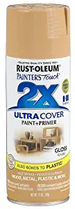 Rust-Oleum 249103 Painter's Touch 2X Ultra Cover, 12-Ounce, Khaki