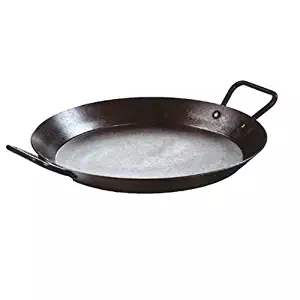 Lodge CRS15 Carbon Steel Skillet, Pre-Seasoned, 15-inch,Black