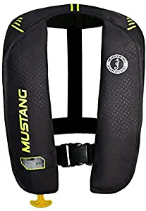 Mustang Survival Corp M.I.T. 100 Auto Activation PFD, Black/Fluorescent Yellow Green