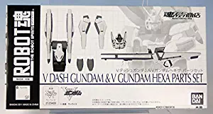 Web Exclusive ROBOT soul soul <SIDE MS> V Dash Gundam & V Gundam Hexa Parts S...