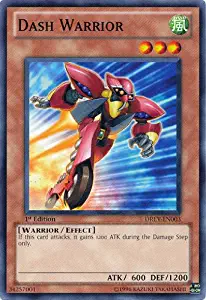 Yu-Gi-Oh! - Dash Warrior (DREV-EN003) - Duelist Revolution - 1st Edition - Common