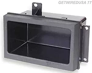GETWIREDUSA #77. 88 to 94 TRUCK POCKET RADIO DASH KIT CAR STEREO STORAGE BIN CUBBY for GMC CHEVY PICKUP GMP333 GM1518 88-00-3301 CREW CAB DUALLY BLAZER SUBURBAN YUKON