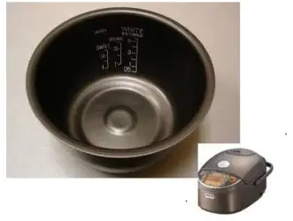 Zojirushi NP-NVC10IN Original Replacement Nonstick Inner Cooking Pan for Zojirushi NP-NVC10 5-Cup Rice Cooker only