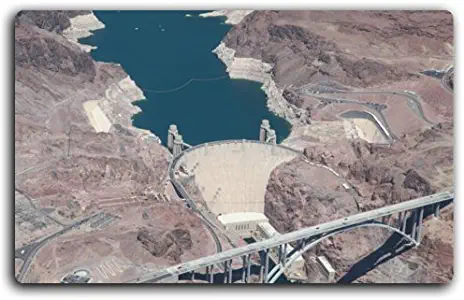Boulder City Hoover Dam U.S.A tourist memorial magnet fridge magnets