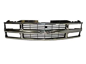 1994 1995 1996 1997 1998 1999 CHEVY SUBURBAN GRILLE CHROME / BLACK NEW